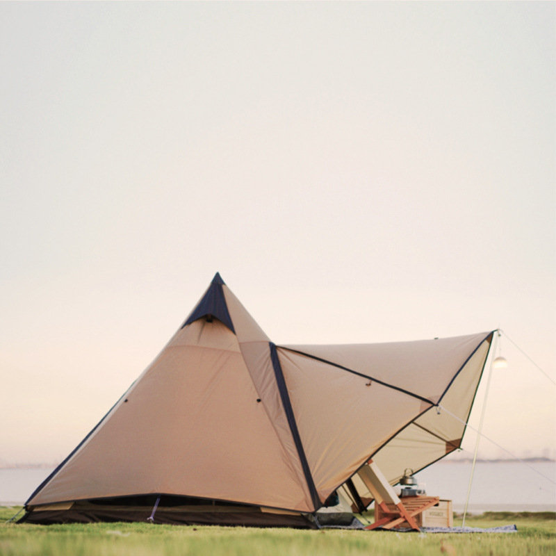 Magaan na Indian Camping Rainproof Pyramid Tent