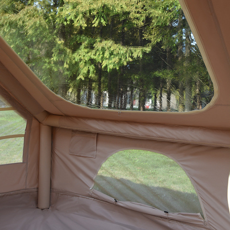6-flat air tent TPU air column inflatable tent