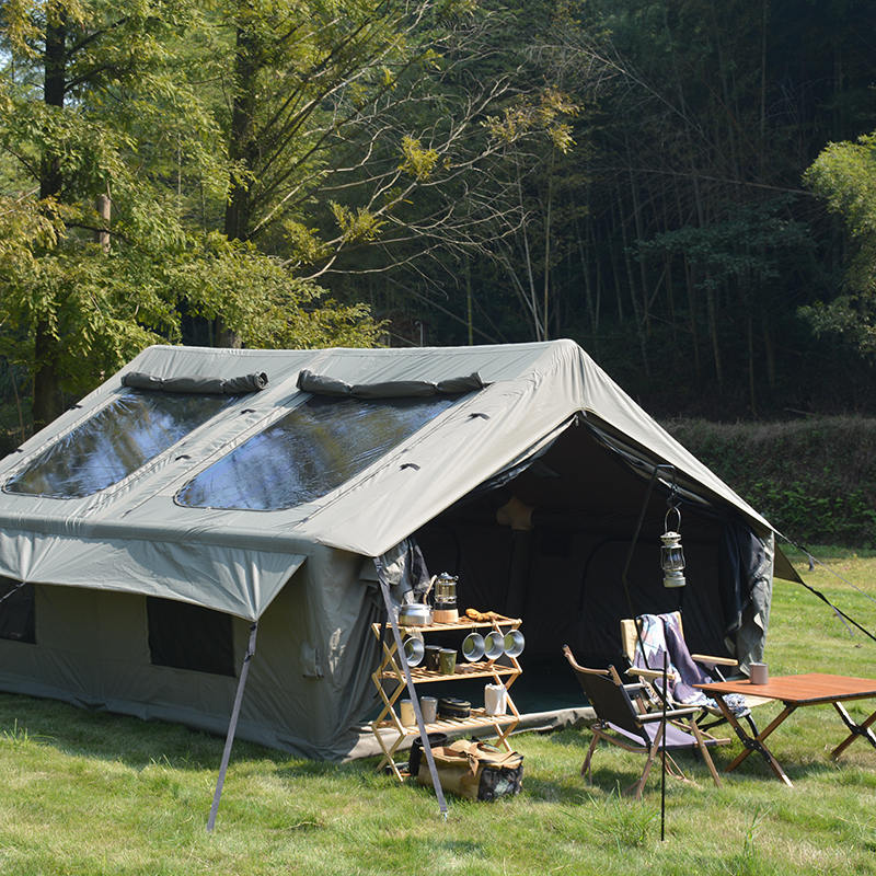 12m² RBM inflatable tent na may panoramic skylight