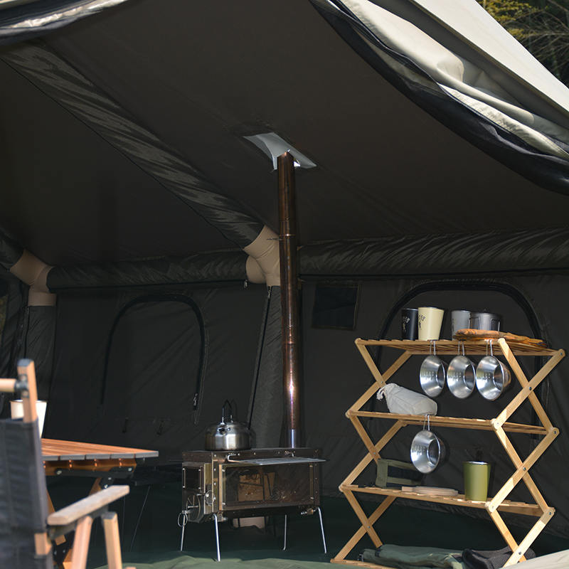 12m² RBM inflatable tent na may panoramic skylight