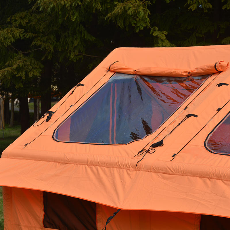 12m² RBM inflatable tent na may panoramic skylight