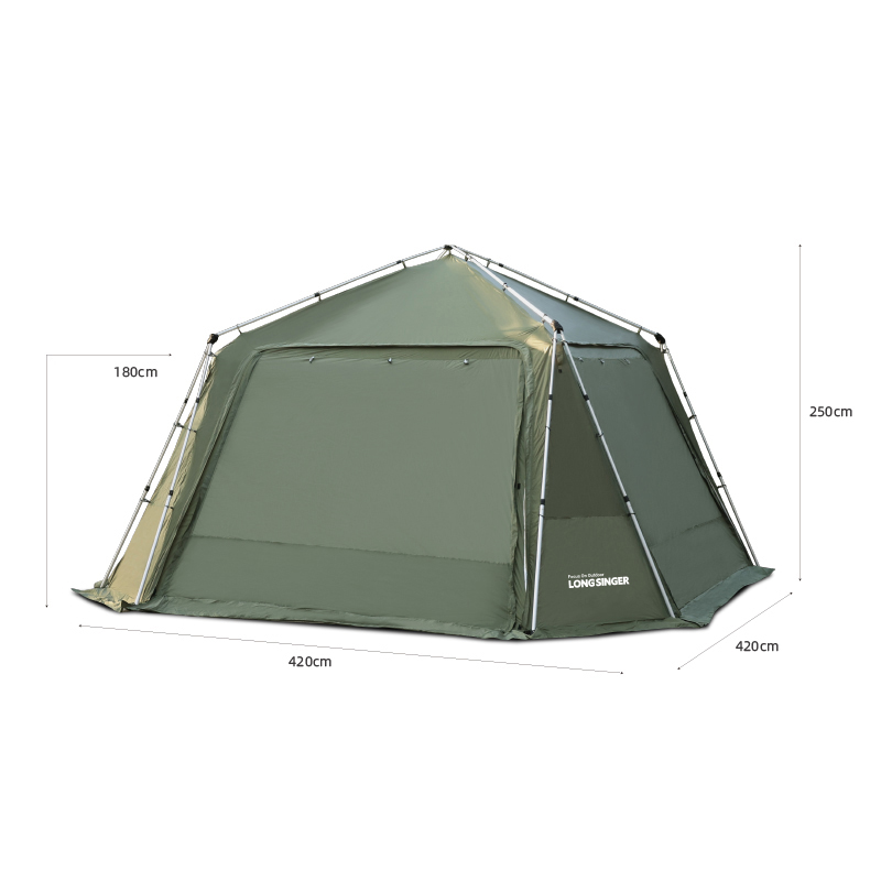 Mabilis na bukas na canopy tent