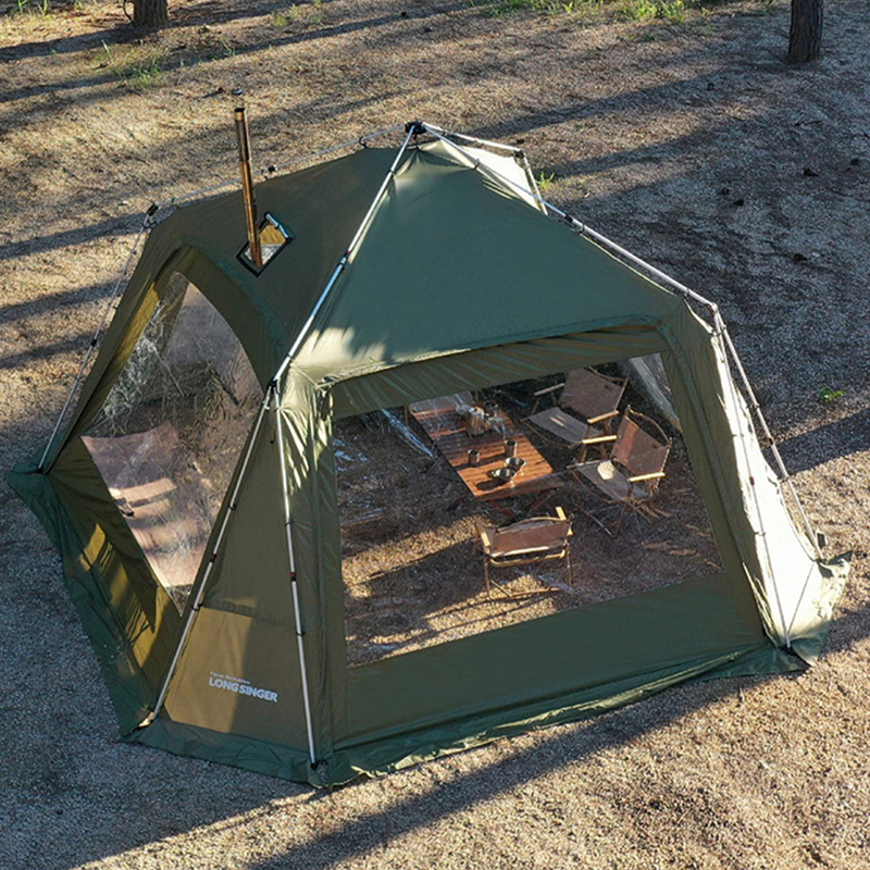 Mabilis na bukas na canopy tent