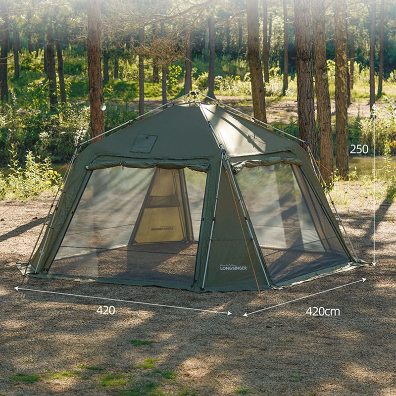 Mabilis na bukas na canopy tent
