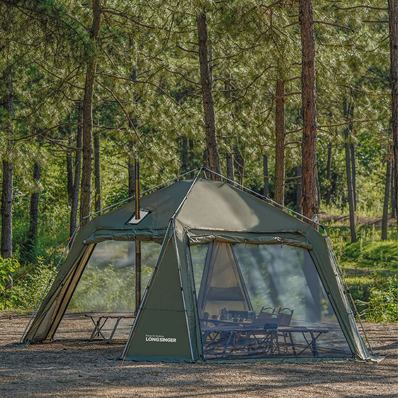 Mabilis na bukas na canopy tent
