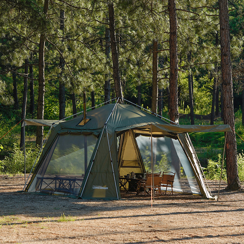Mabilis na bukas na canopy tent