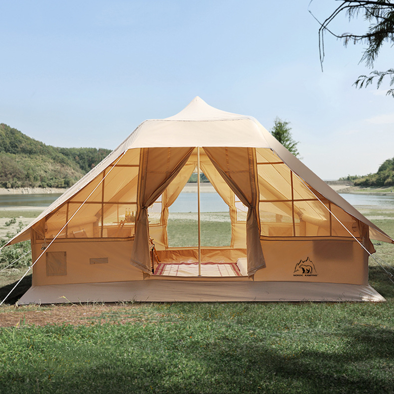 Inflatable villa tent