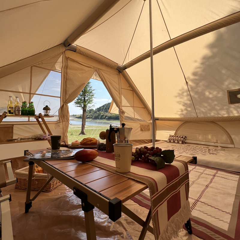 Inflatable villa tent