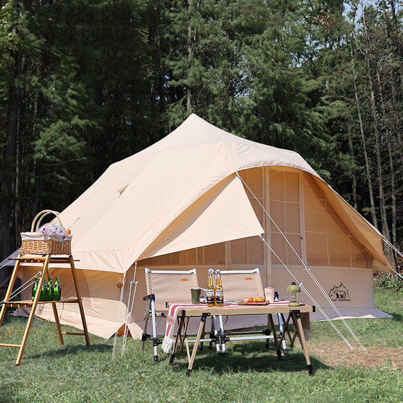 Inflatable villa tent