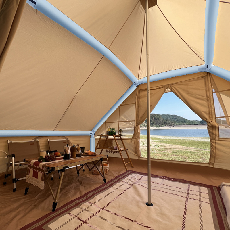 Inflatable villa tent