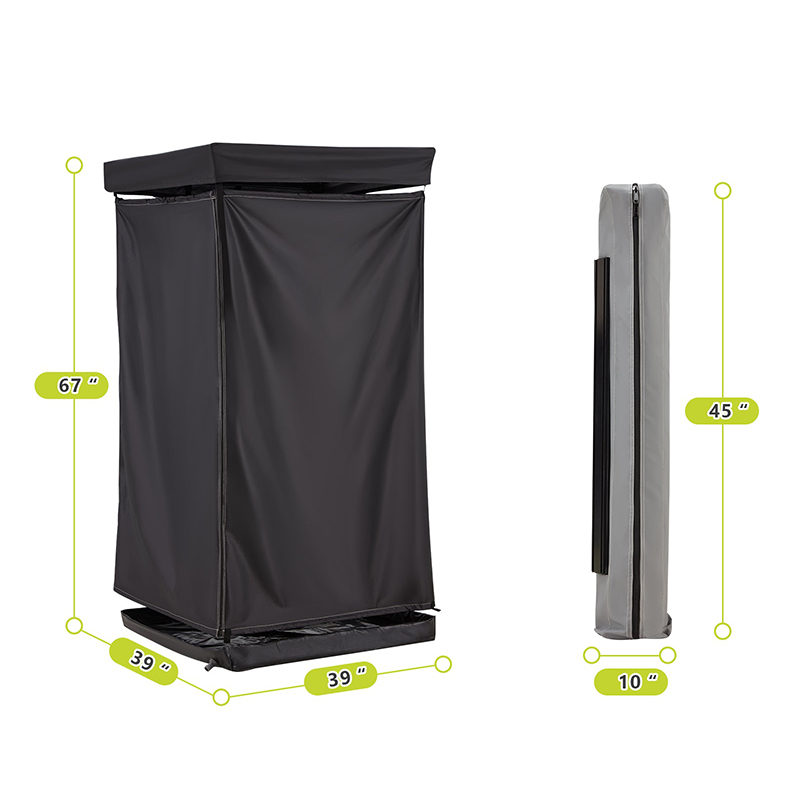 Camping shower tent