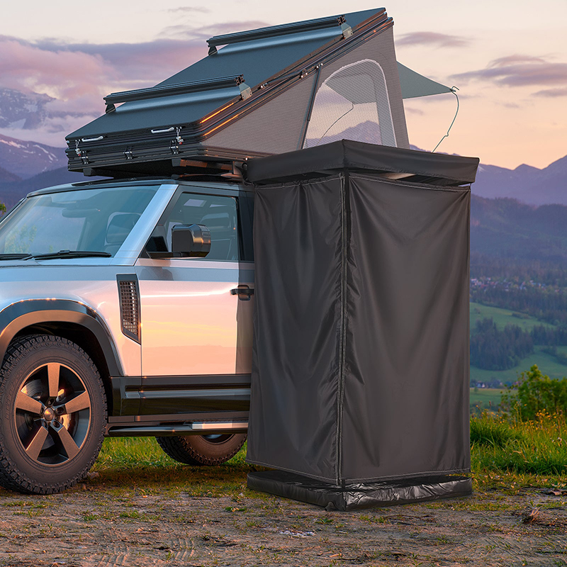 Camping shower tent